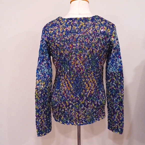 Joe's Jeans "Extreme" Ribbon Yarn Knit Sweater- Sz. XS - Picture 4 of 5